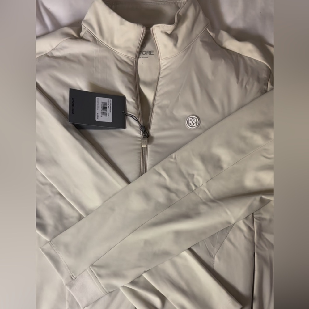 GFORE Stone Logo Full Zip Jacket